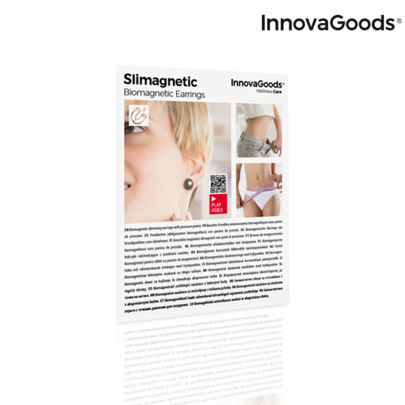 Boucles d'oreilles Amincissantes Biomagnétiques Slimagnetic InnovaGoods